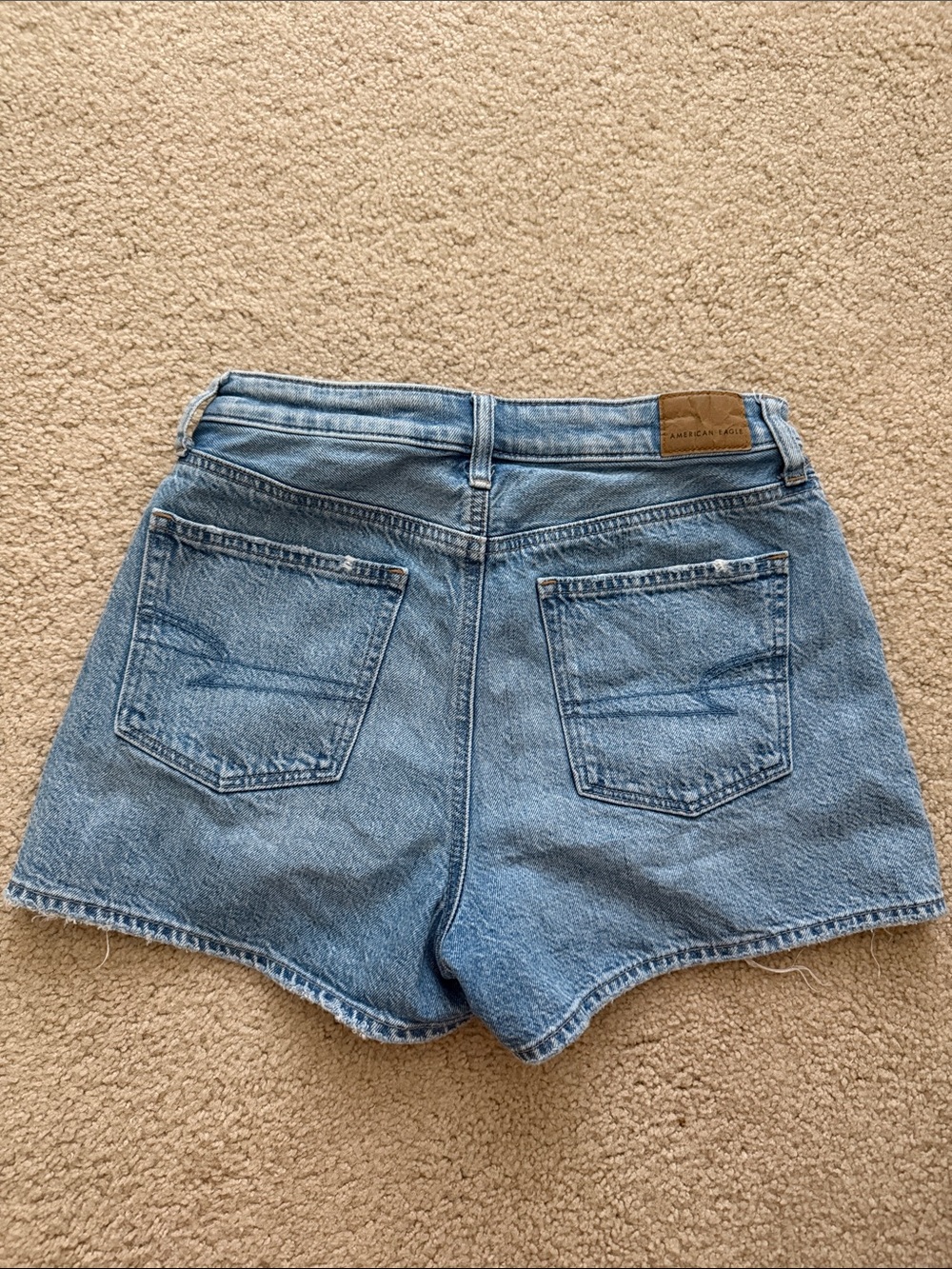 American Eagle Outfitters Light Blue Denim Jean Shorts - Picture 2 of 2